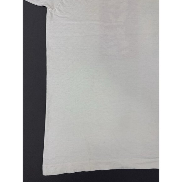 Vintage 1990 Levis Levi Strauss Denim Promo Sit On It White Shirt Rare XL Fit T - Picture 14 of 16
